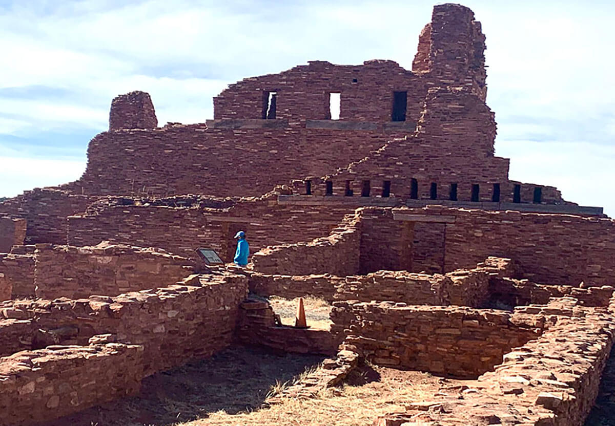 Pecos National Historic ruins